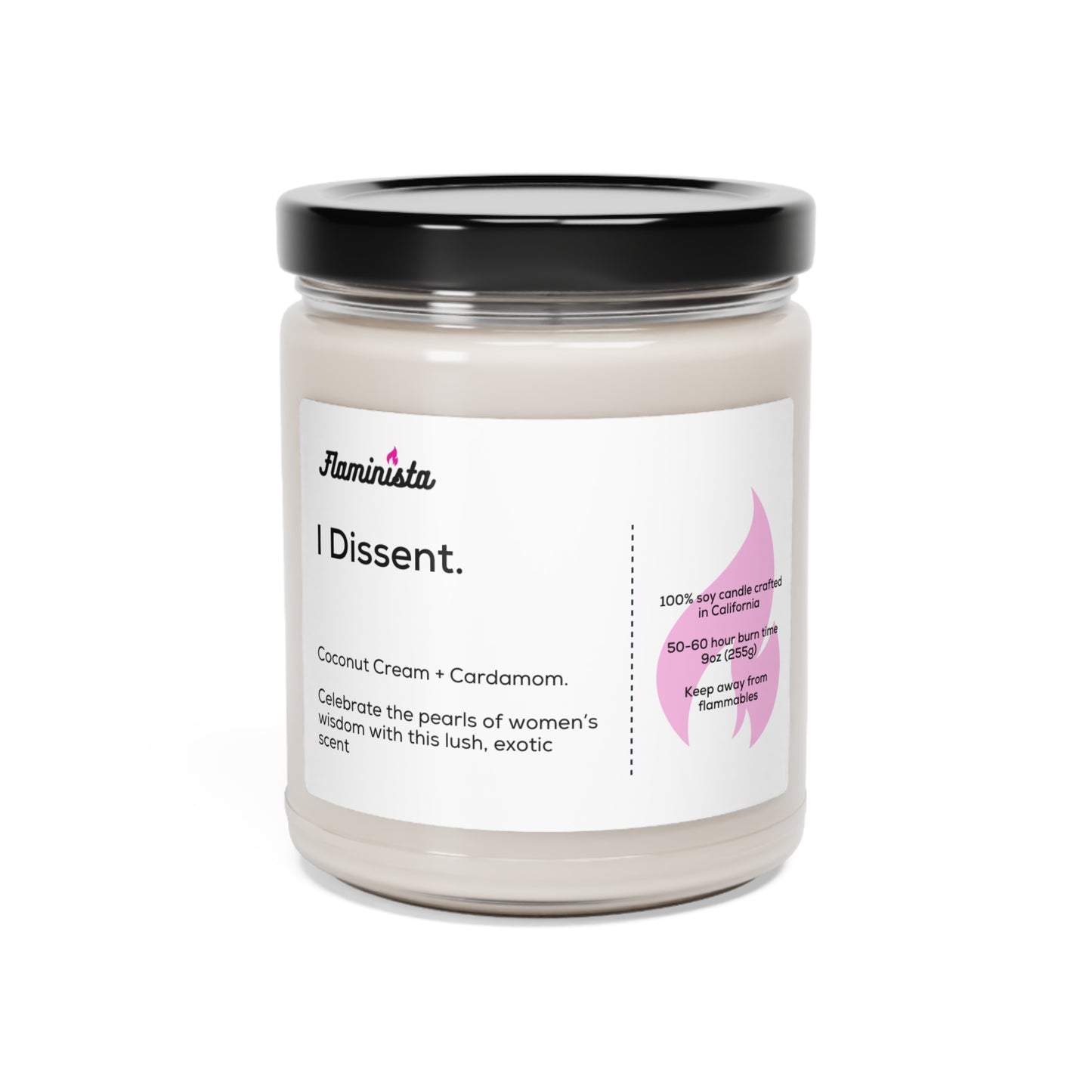 I Dissent - Scented Soy Candle, 9oz